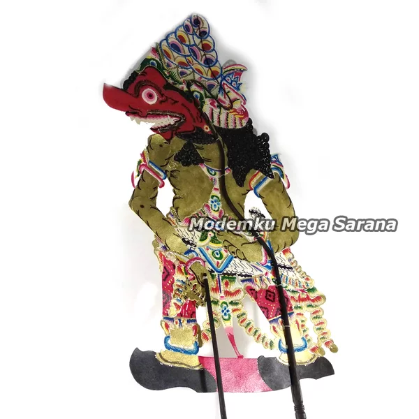 Detail Gambar Wayang Kulit Batara Kala Nomer 27