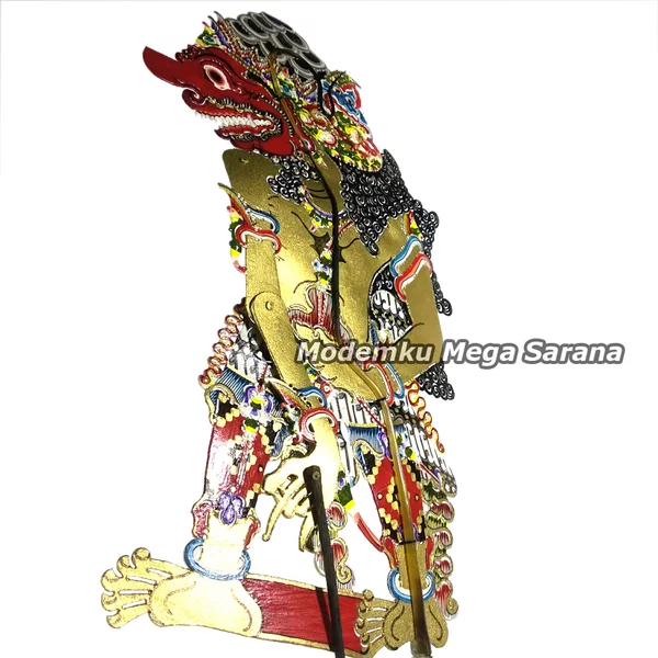 Detail Gambar Wayang Kulit Batara Kala Nomer 29