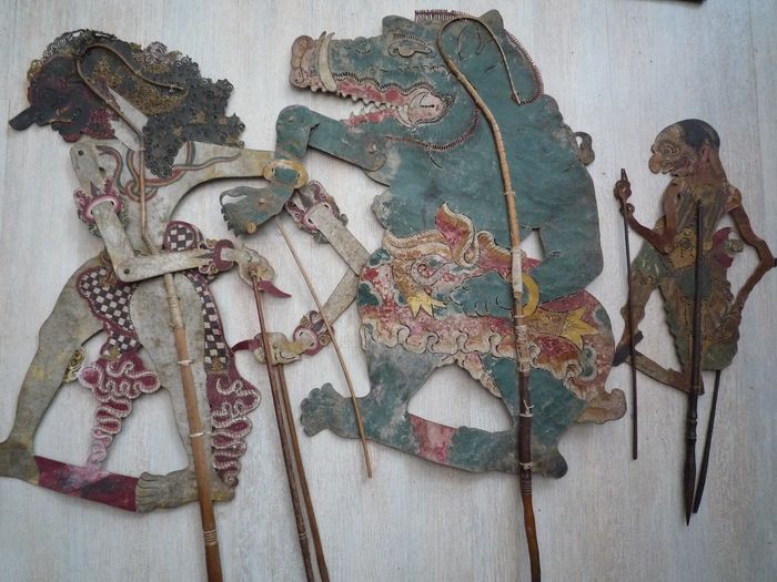 Detail Gambar Wayang Kulit Gareng Nomer 23