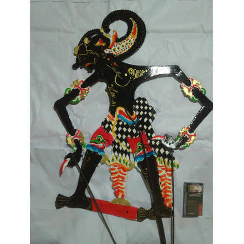 Detail Gambar Wayang Kulit Werkudoro Nomer 6