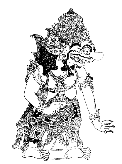 Detail Gambar Wayang Kumbokarno Nomer 26