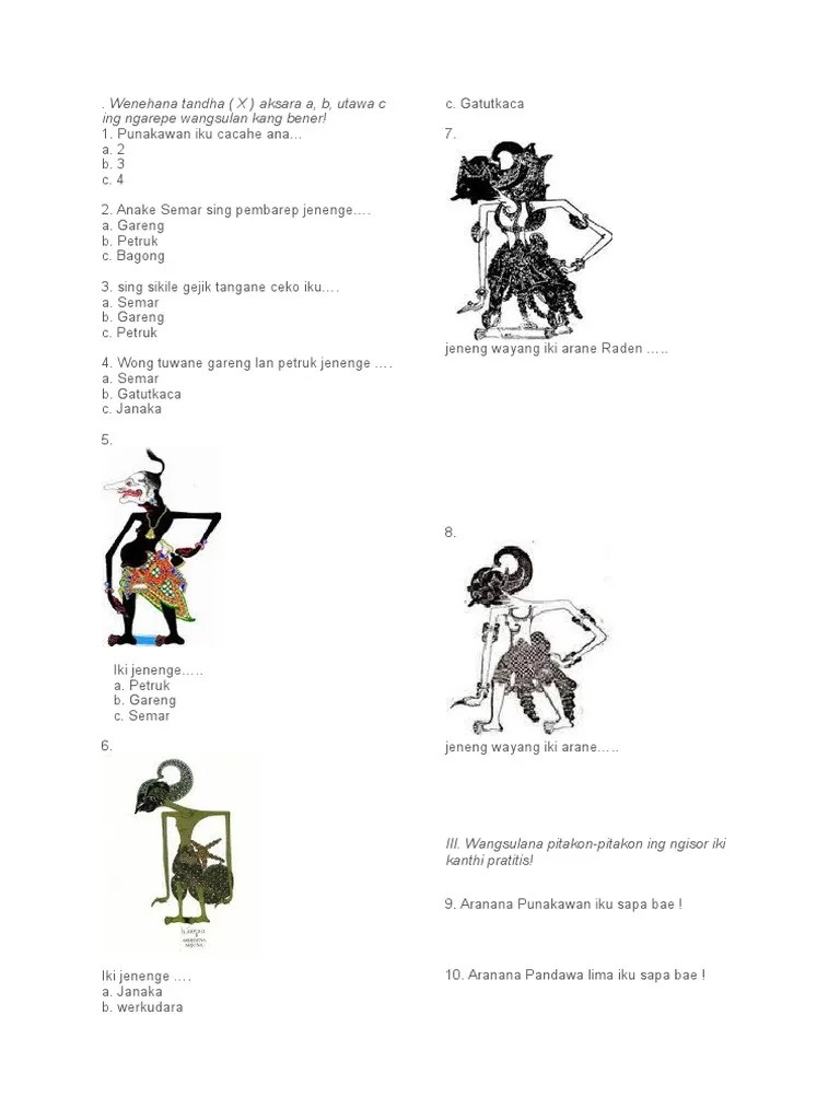 Detail Gambar Wayang Lan Jenenge Nomer 10