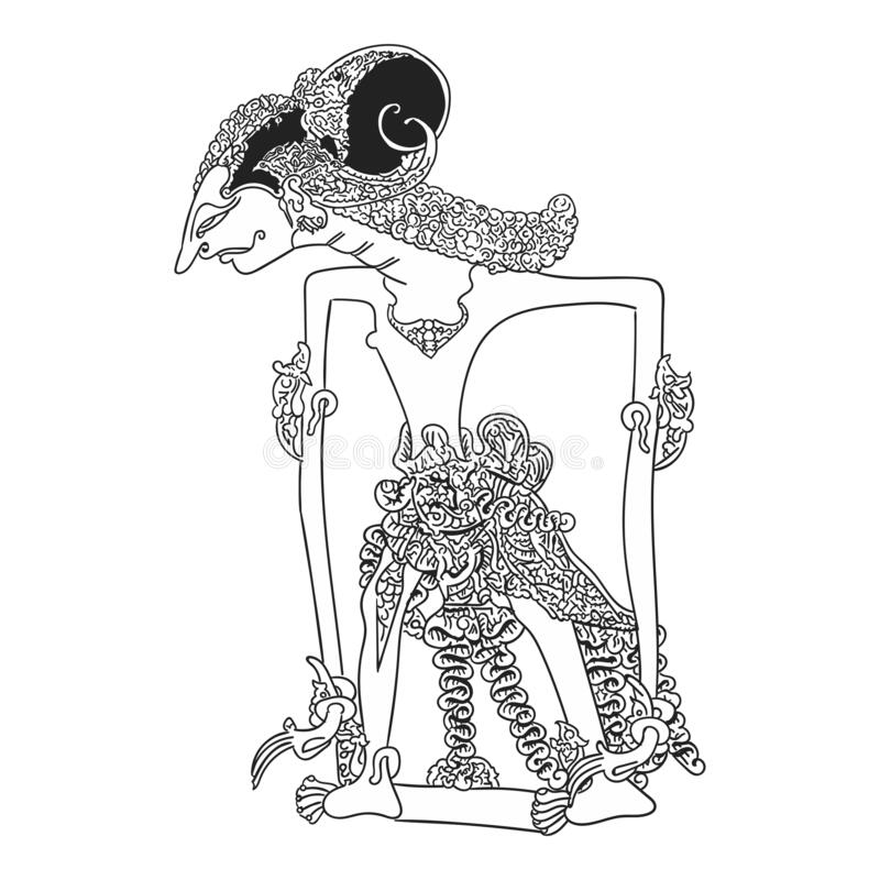 Detail Gambar Wayang Madya Nomer 33