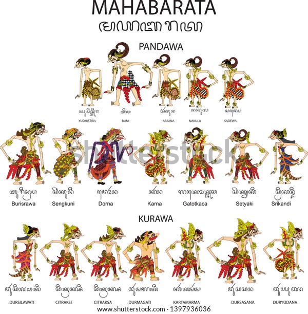 Detail Gambar Wayang Mahabarata Nomer 3