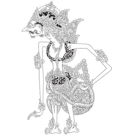 Detail Gambar Wayang Mewarnai Nomer 29