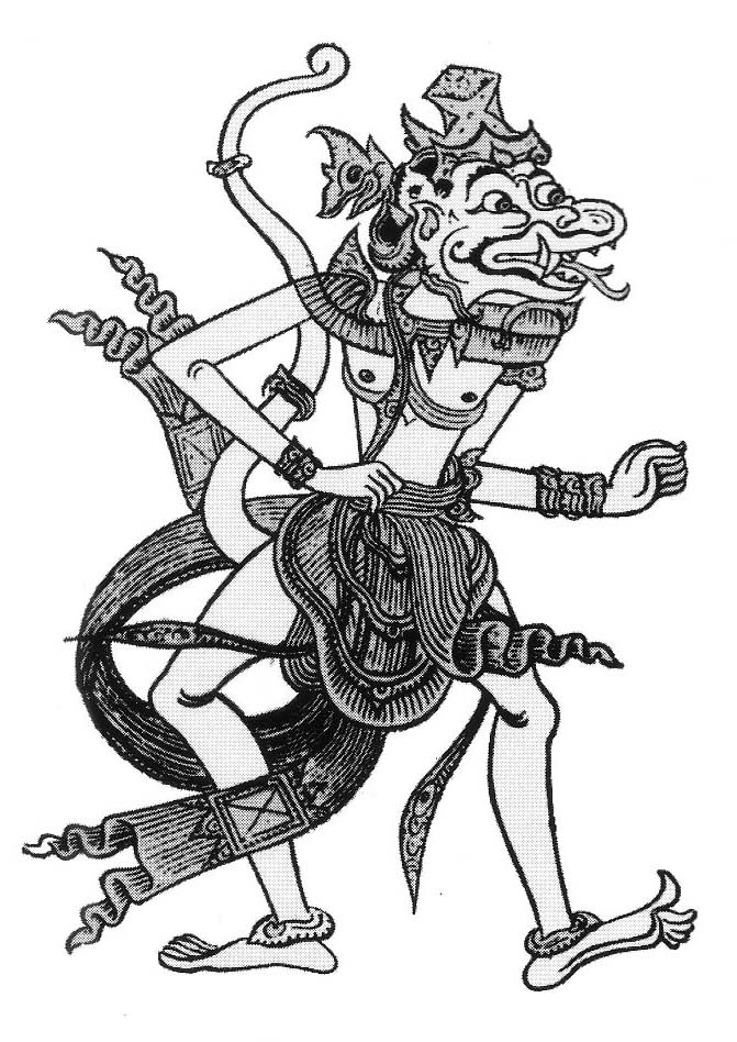 Detail Gambar Wayang Mewarnai Nomer 38