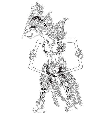 Detail Gambar Wayang Mewarnai Nomer 5