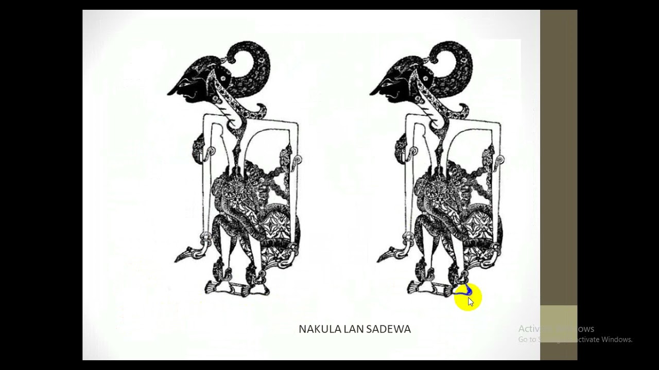 Detail Gambar Wayang Nakula Lan Sadewa Nomer 49