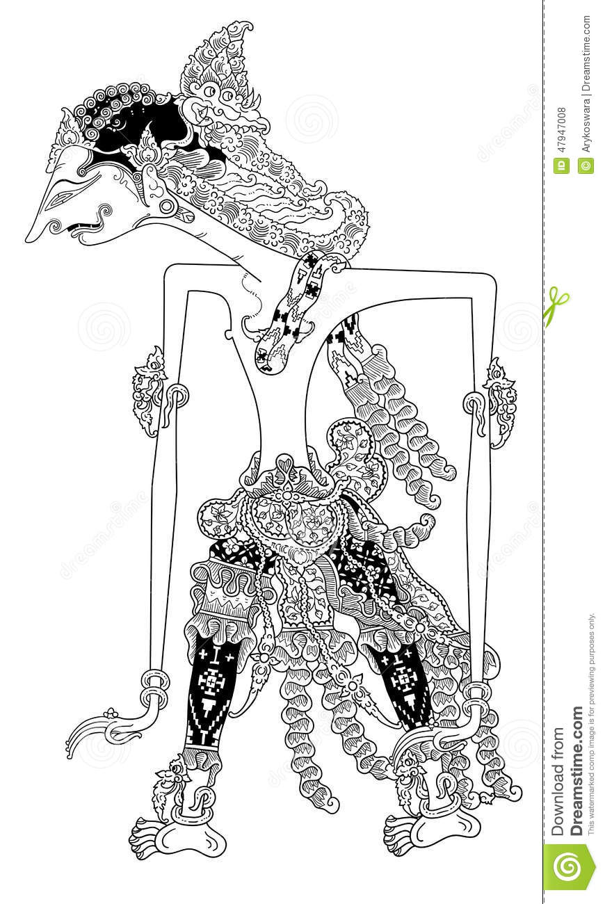 Detail Gambar Wayang Nakula Sadewa Nomer 27