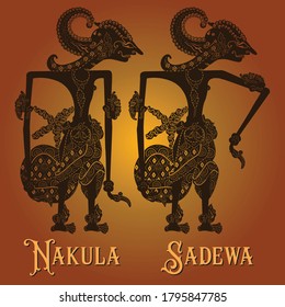 Detail Gambar Wayang Nakula Sadewa Nomer 6