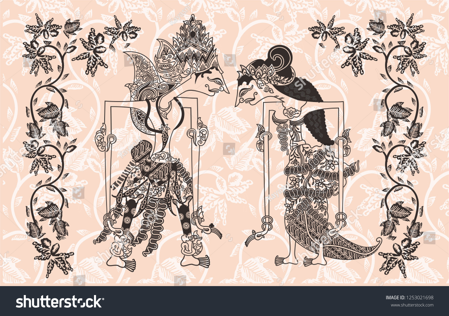 Detail Gambar Wayang Rama Shinta Nomer 6