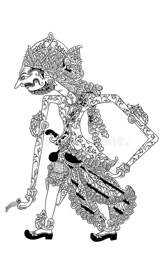 Detail Gambar Wayang Sang Hyang Wenang Nomer 45