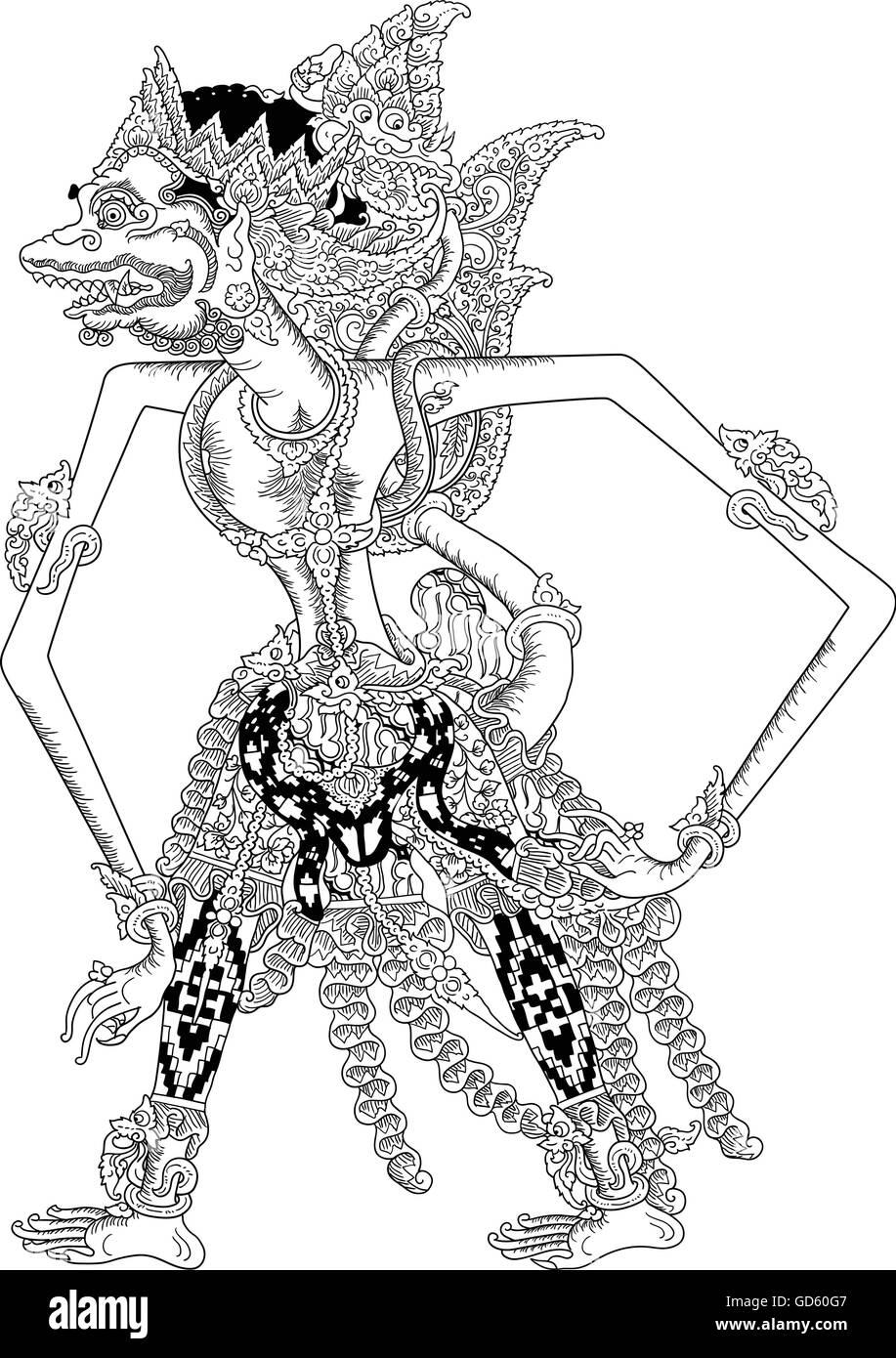 Gambar Wayang Subali - KibrisPDR