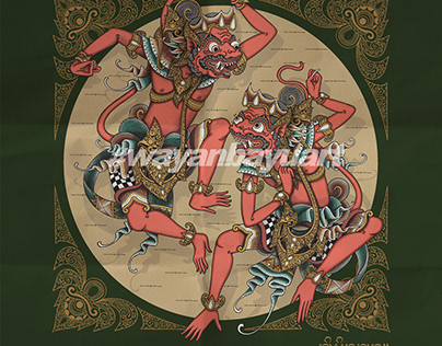 Detail Gambar Wayang Subali Nomer 34