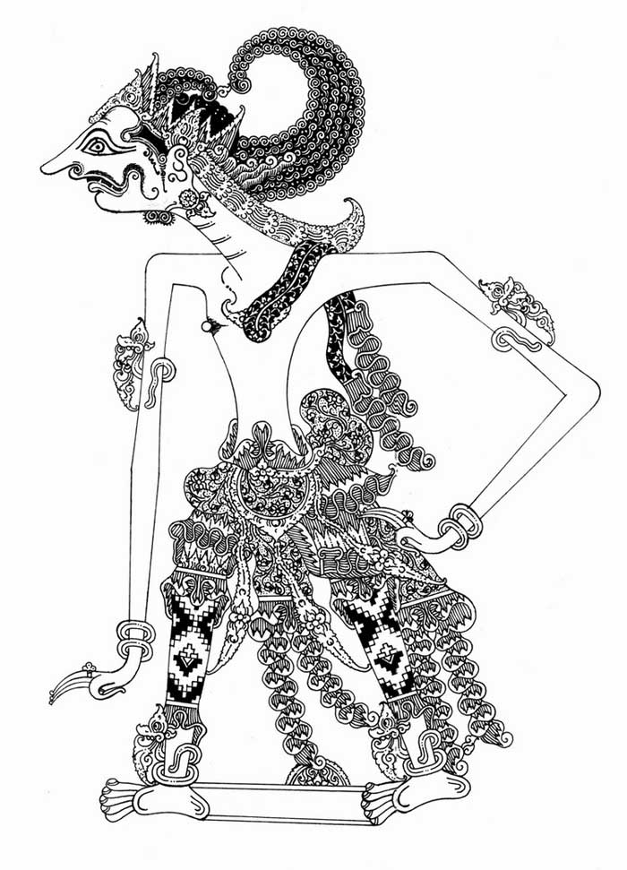 Detail Gambar Wayang Subali Nomer 42