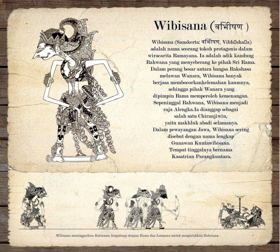 Detail Gambar Wayang Wibisana Nomer 11