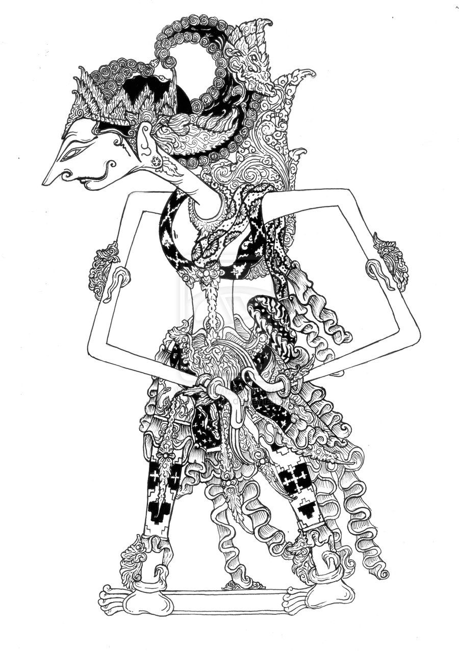 Detail Gambar Wayang Yang Mudah Digambar Nomer 3