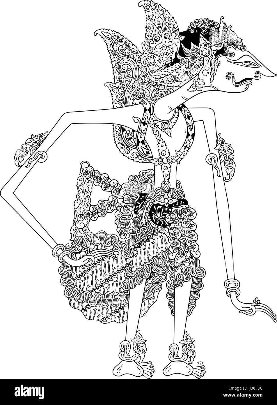 Detail Gambar Wayang Yang Mudah Digambar Nomer 38