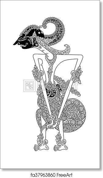 Detail Gambar Wayang Yudistira Nomer 36