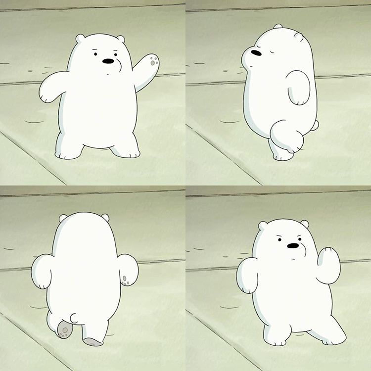 Detail Gambar We Bare Bears Ice Bear Nomer 15