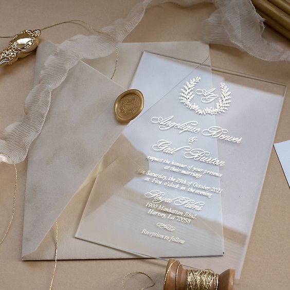 Detail Gambar Wedding Card Aesthetic Nomer 23