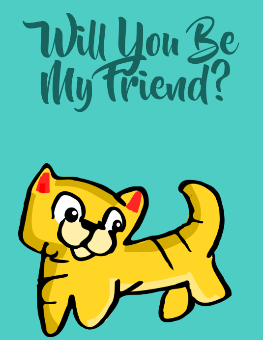 Detail Gambar Will You Be My Friend Nomer 6