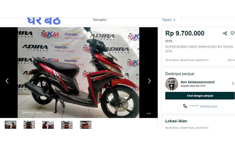 Detail Gambar Yamaha Mio M3 Nomer 51