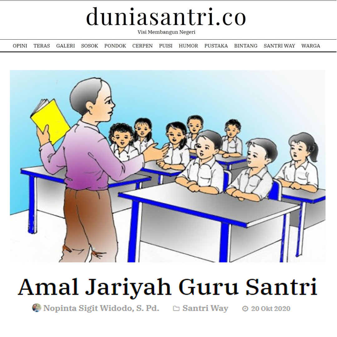 Detail Gambar Yang Menarik Gambar Humor Santri Nomer 55