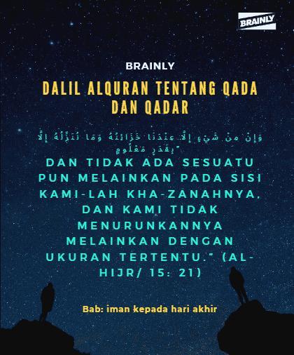 Detail Gambar Yang Menceritakan Qada Dan Qadar Nomer 31