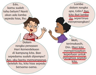 Detail Gambar Yang Menunjukkan Kata Ajakan Nomer 2