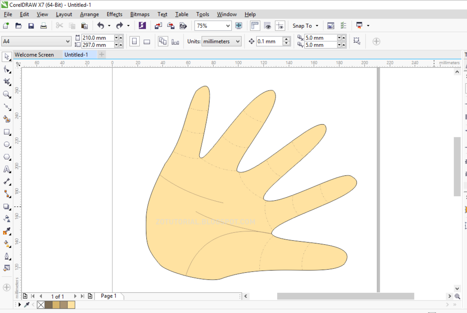 Detail Gambar Yang Mudah Di Buat Di Coreldraw Nomer 4