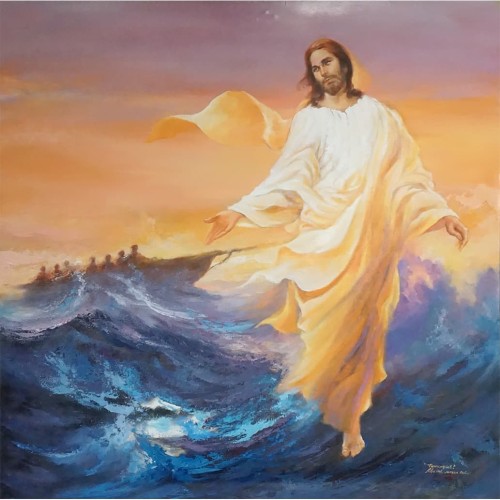 Detail Gambar Yesus Berjalan Di Atas Air Nomer 7