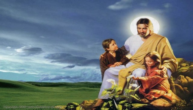 Detail Gambar Yesus Bersama Anak Anak Nomer 11