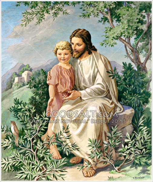 Detail Gambar Yesus Dan Anak Anak Nomer 26