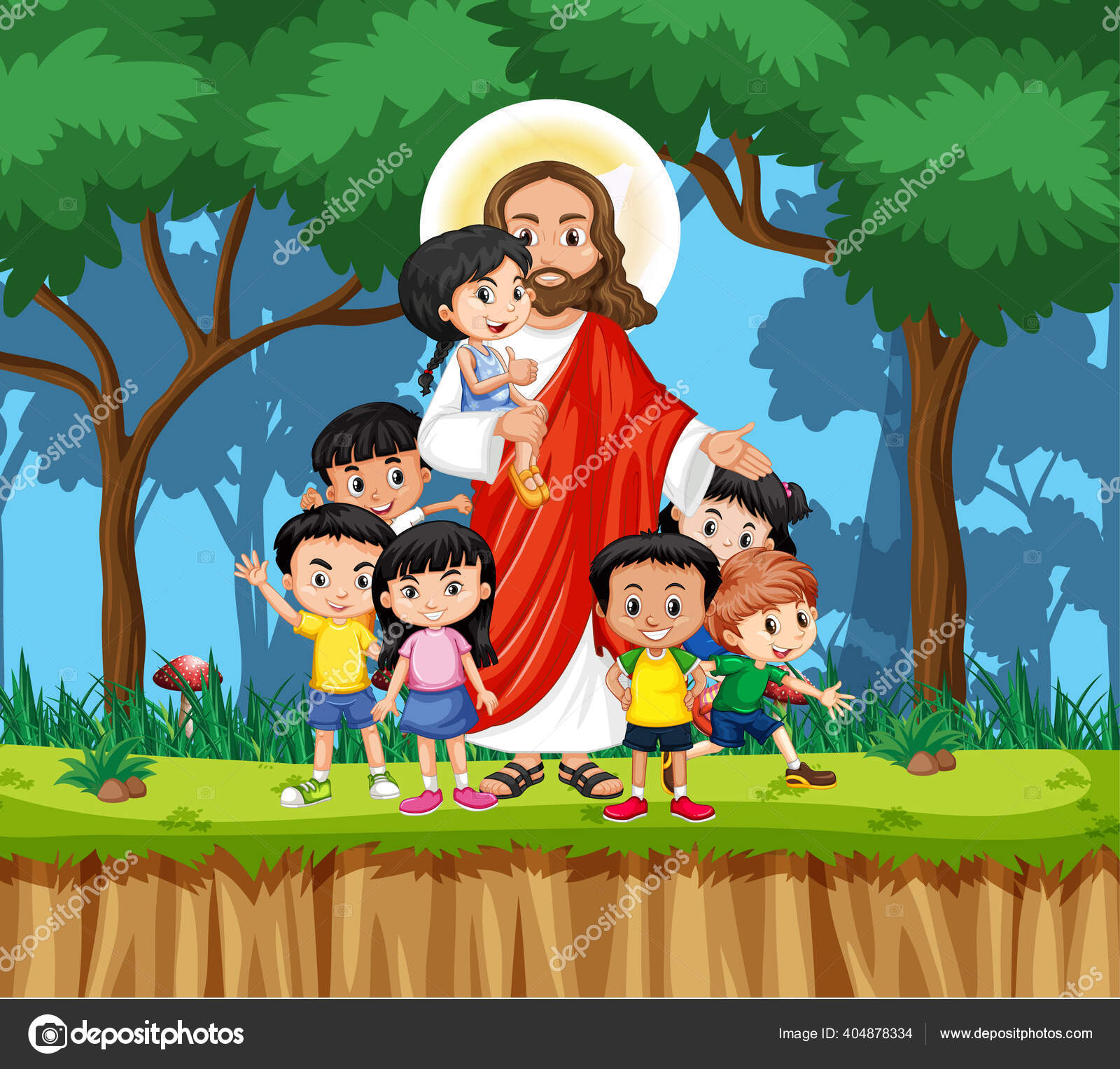 Detail Gambar Yesus Dan Anak Anak Nomer 41