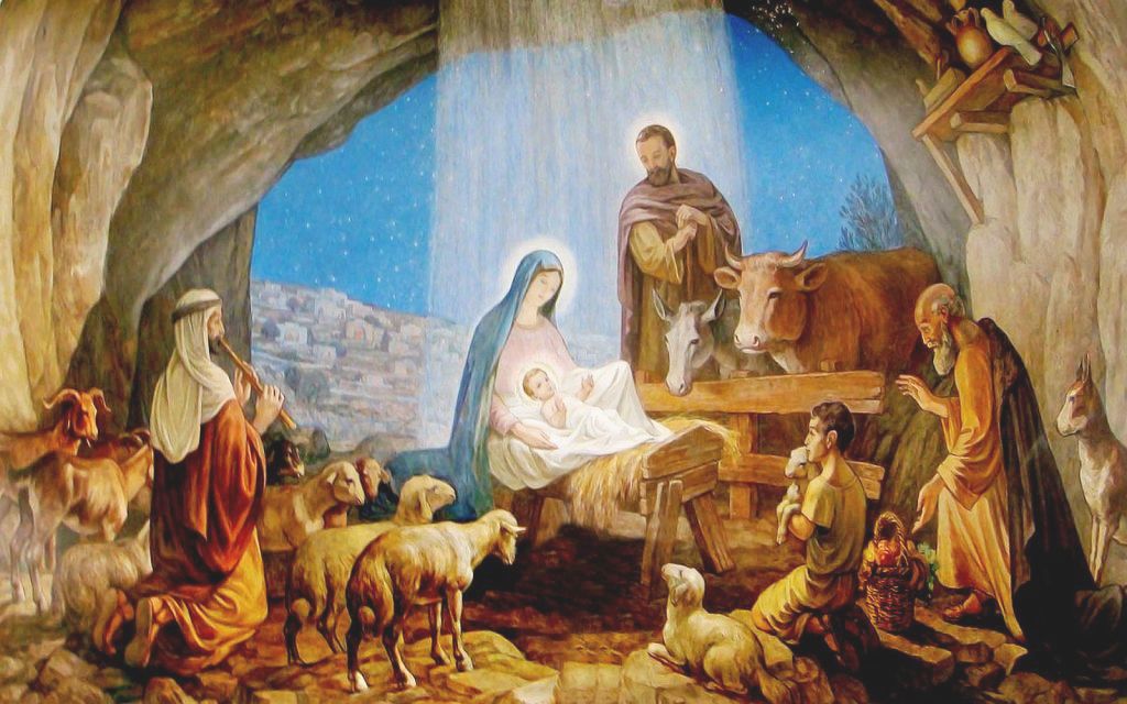Detail Gambar Yesus Lahir Di Kandang Domba Nomer 18