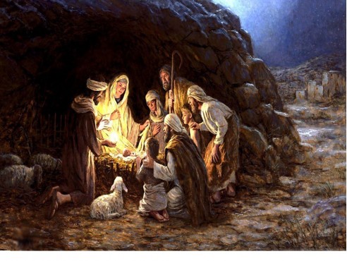 Detail Gambar Yesus Lahir Di Kandang Domba Nomer 5