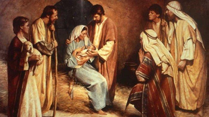 Detail Gambar Yesus Lahir Dikandang Domba Nomer 23