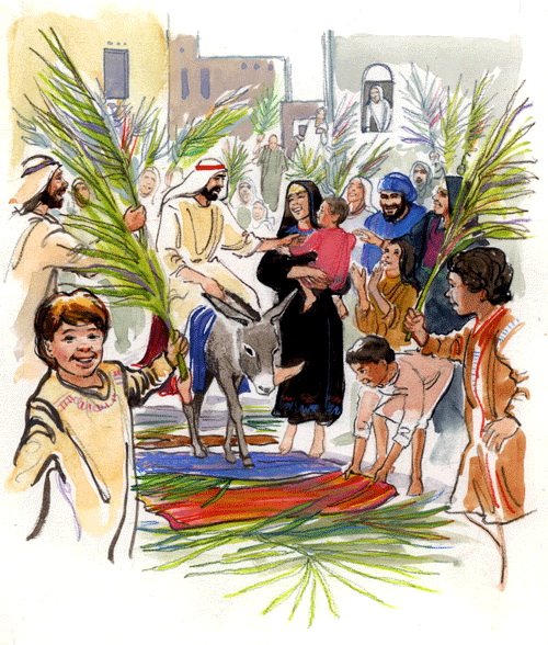 Detail Gambar Yesus Masuk Yerusalem Nomer 17