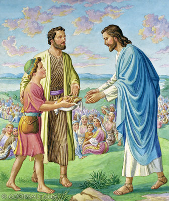 Detail Gambar Yesus Memberi Makan 5000 Orang Nomer 7