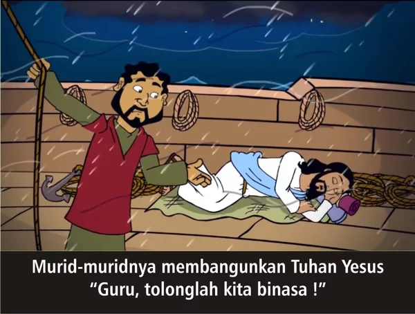 Detail Gambar Yesus Meredakan Angin Ribut Nomer 44