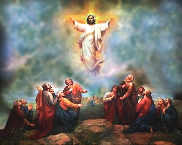 Gambar Yesus Terangkat Ke Surga - KibrisPDR