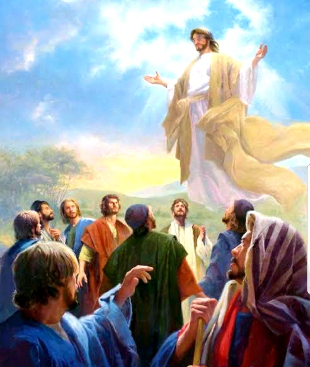 Detail Gambar Yesus Terangkat Ke Surga Nomer 4