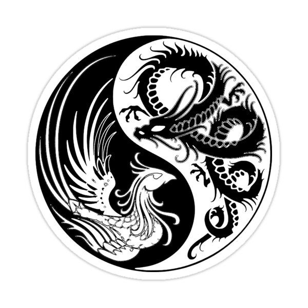 Detail Gambar Yin Yang Dragon Nomer 25