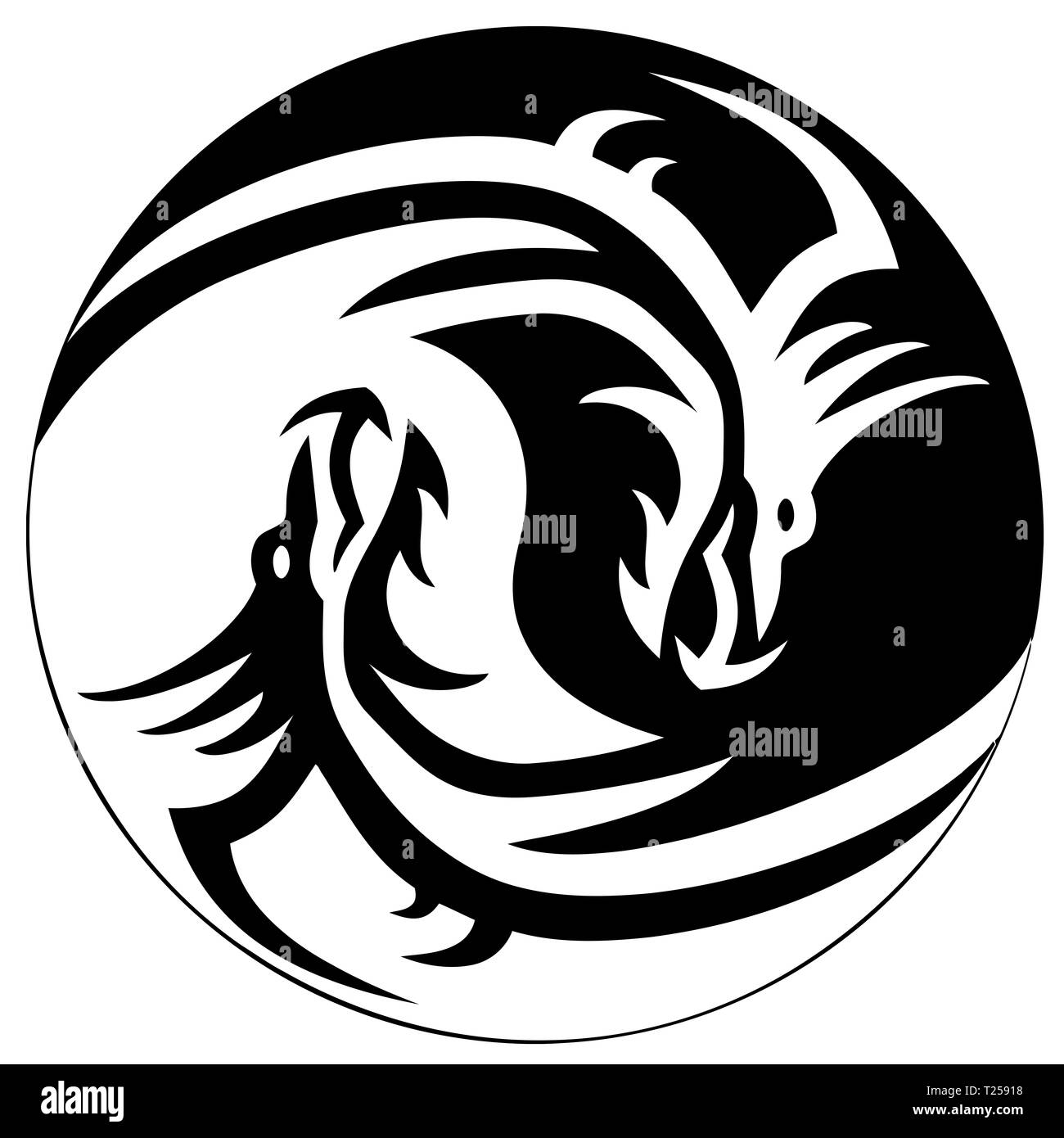 Detail Gambar Yin Yang Dragon Nomer 33