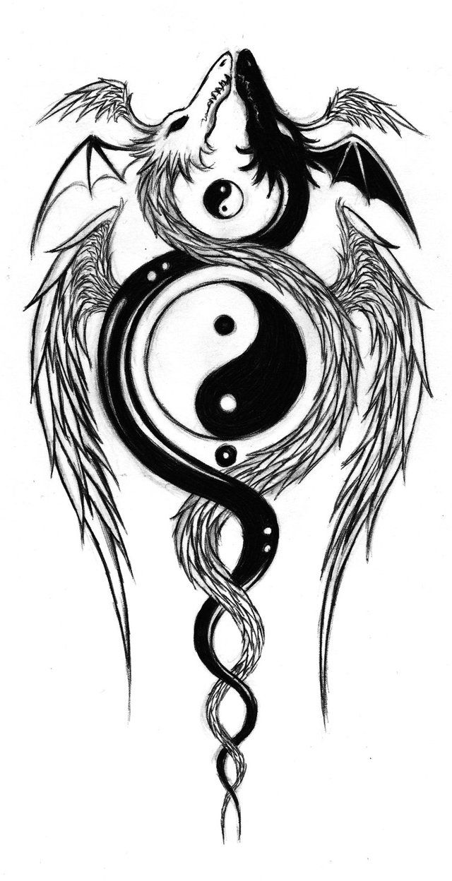 Detail Gambar Yin Yang Dragon Nomer 9