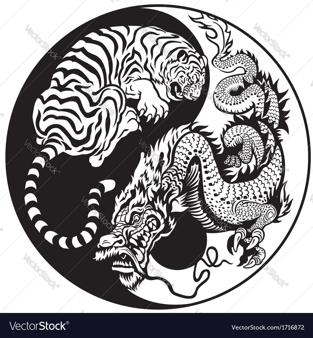 Detail Gambar Yin Yang Dragon Nomer 10