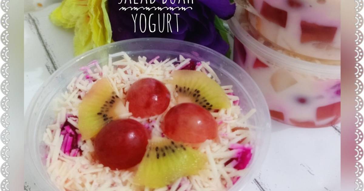 Detail Gambar Yogurt Untuk Salad Buah Nomer 2