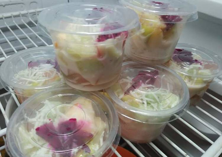 Detail Gambar Yogurt Untuk Salad Buah Nomer 38