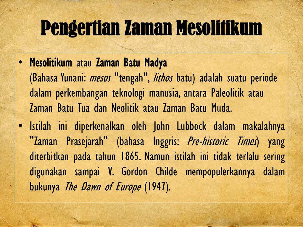 Detail Gambar Zaman Mesolitikum Nomer 30